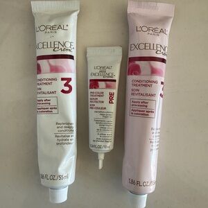 L'Oreal Excellence Creme Conditioning and Pre-Color Treatment Set